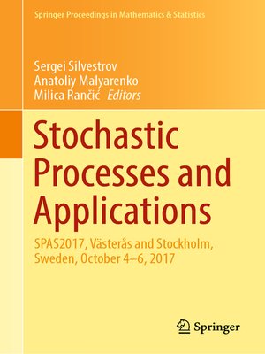 cover image of Stochastic Processes and Applications